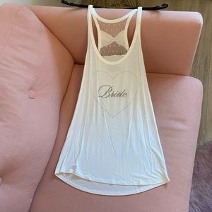 Victoria’s Secret Bride tank